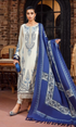 Maria.B 3PC (Unstitched) Heavy Embroidered Dhanak Suit ( Printed Wool Shawl )