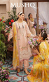 Mushq - 3PC (Unstitched) Chicken Kari Heavy Embroidered Lawn Suit - GKA2456