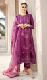 Asim Jofa  3PC (Unstitched) Embroidered  Lawn Suit - GMB3046