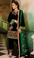 Zainab Chottani -3PC (Unstitched) 9000 Velvet Embroidered Suit - GMB 221