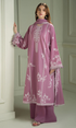 Cross 3PC Unstiched Fully Embroidered Dhanak Suit SS-900