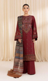 Sapphire - 3PC (Unstitched) Heavy Embroidered Lawn Suit - AL 021