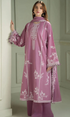 Cross Stich -3PC (Unstitched) Embroidered Lawn Suit - CS