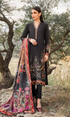 Maria.B - 3PC Heavy Embroidered Dhanak Suit - MB042