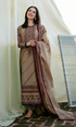 Asim Jofa 3PC (Unstitched) Fully Embroidered Dhanak Suit Ajk#103