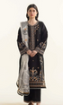 ZARA SHAH JAHAN  3PC (Unstitched) Embroidered Lawn Suit - GKA1099